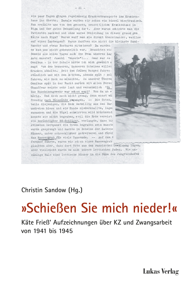 Cover: 9783867322737 | "Schießen Sie mich nieder!" | Christin Sandow | Buch | Deutsch | 2017