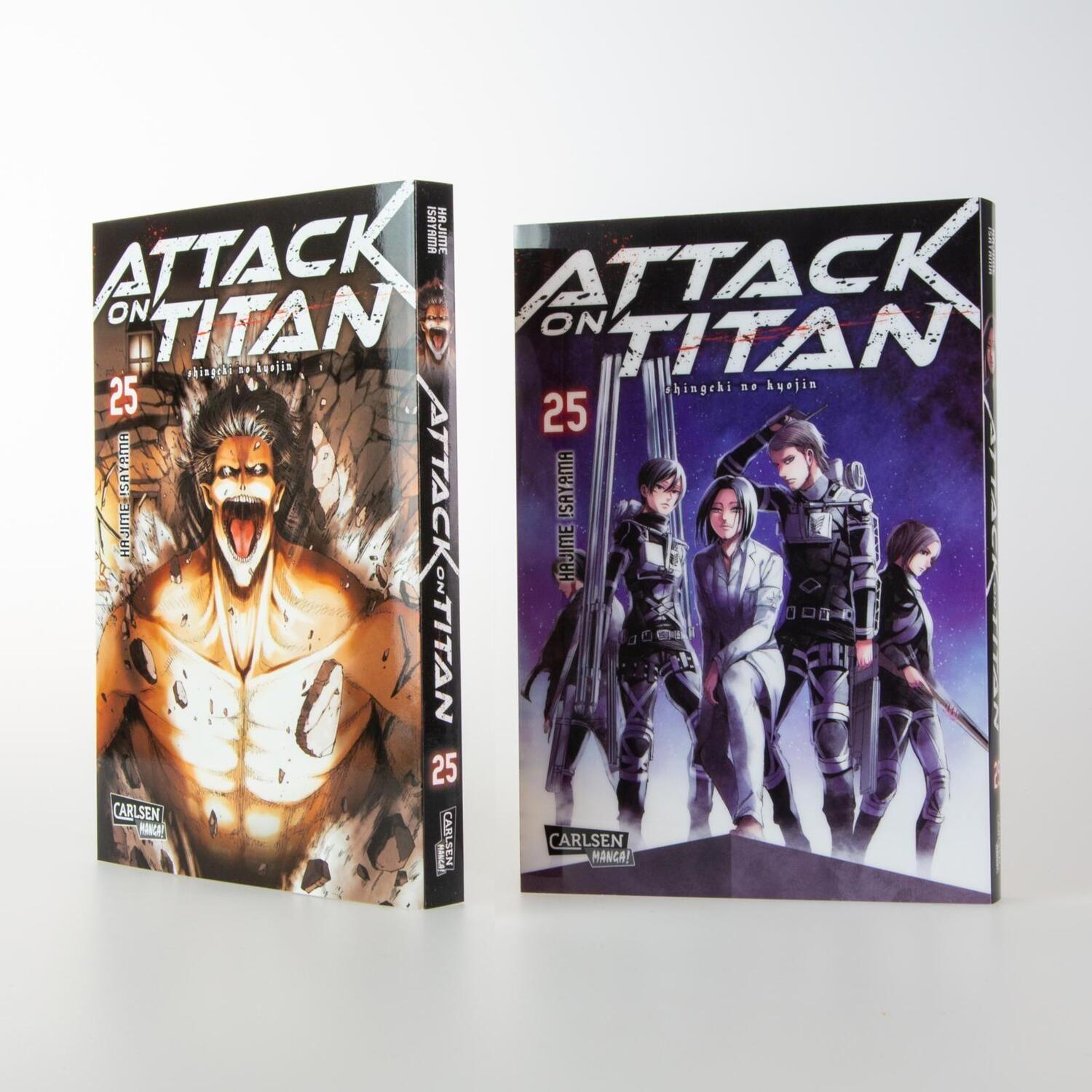 Bild: 9783551791689 | Attack on Titan, Bände 21-25 im Sammelschuber mit Extra | Isayama