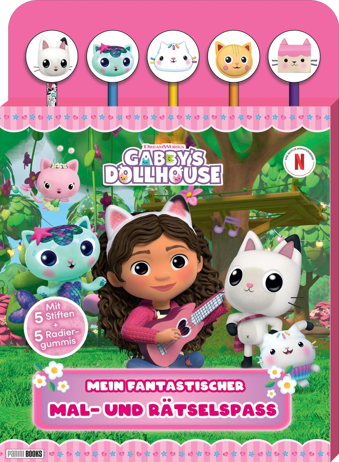Cover: 9783833244698 | Gabby's Dollhouse: Mein fantastischer Mal- und Rätselspaß | Panini