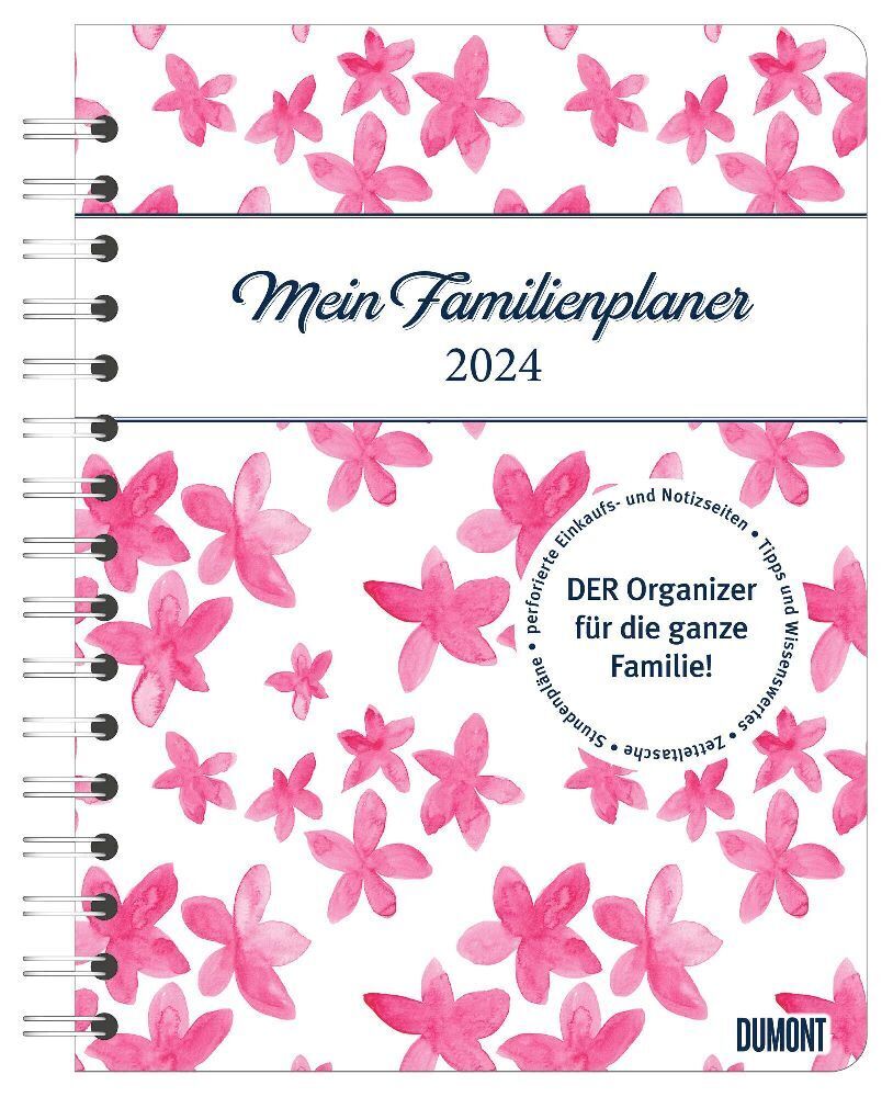 Cover: 4250809652436 | Familienplaner-Buch Colour 2024 17,5x23,1 | Diary | DUMONT Kalender