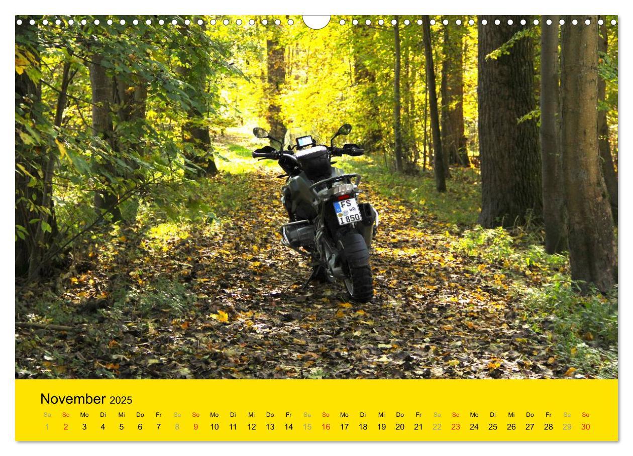 Bild: 9783435521463 | Freude an - Spaß mit der BMW GS (Wandkalender 2025 DIN A3 quer),...