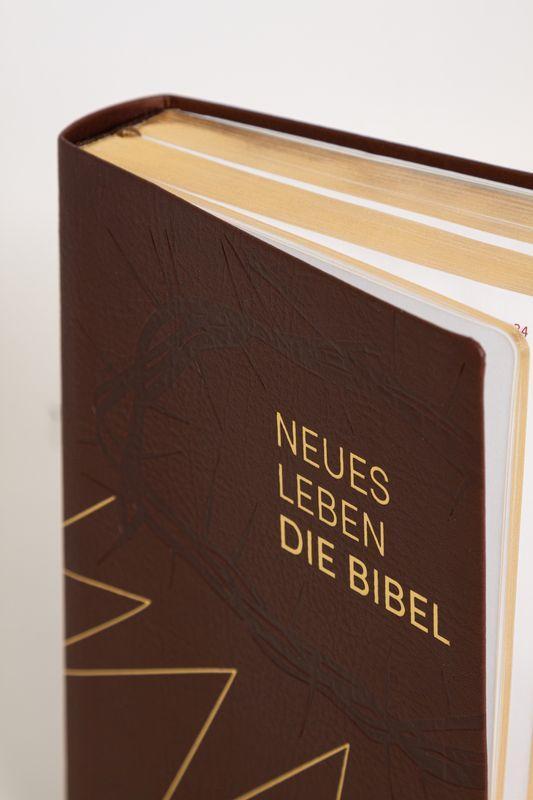 Bild: 9783417258295 | Neues Leben. Die Bibel, Standardausgabe, Kunstleder braungold | Buch