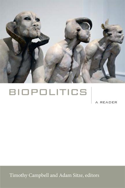 Cover: 9780822353355 | Biopolitics | A Reader | Timothy Campbell (u. a.) | Taschenbuch | 2013