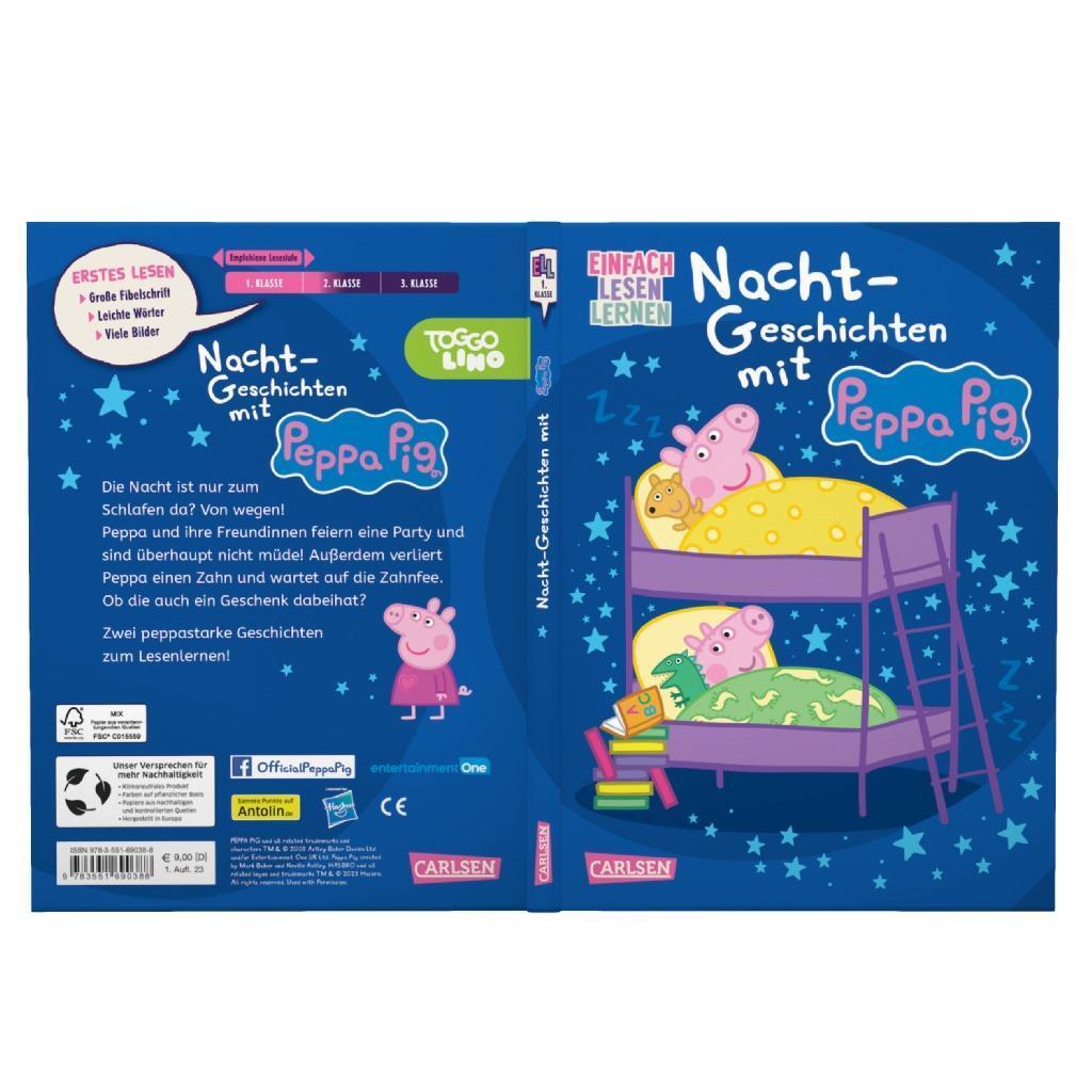 Bild: 9783551690388 | Peppa Wutz: Nacht-Geschichten mit Peppa Pig | Hab Spaß mit Peppa!