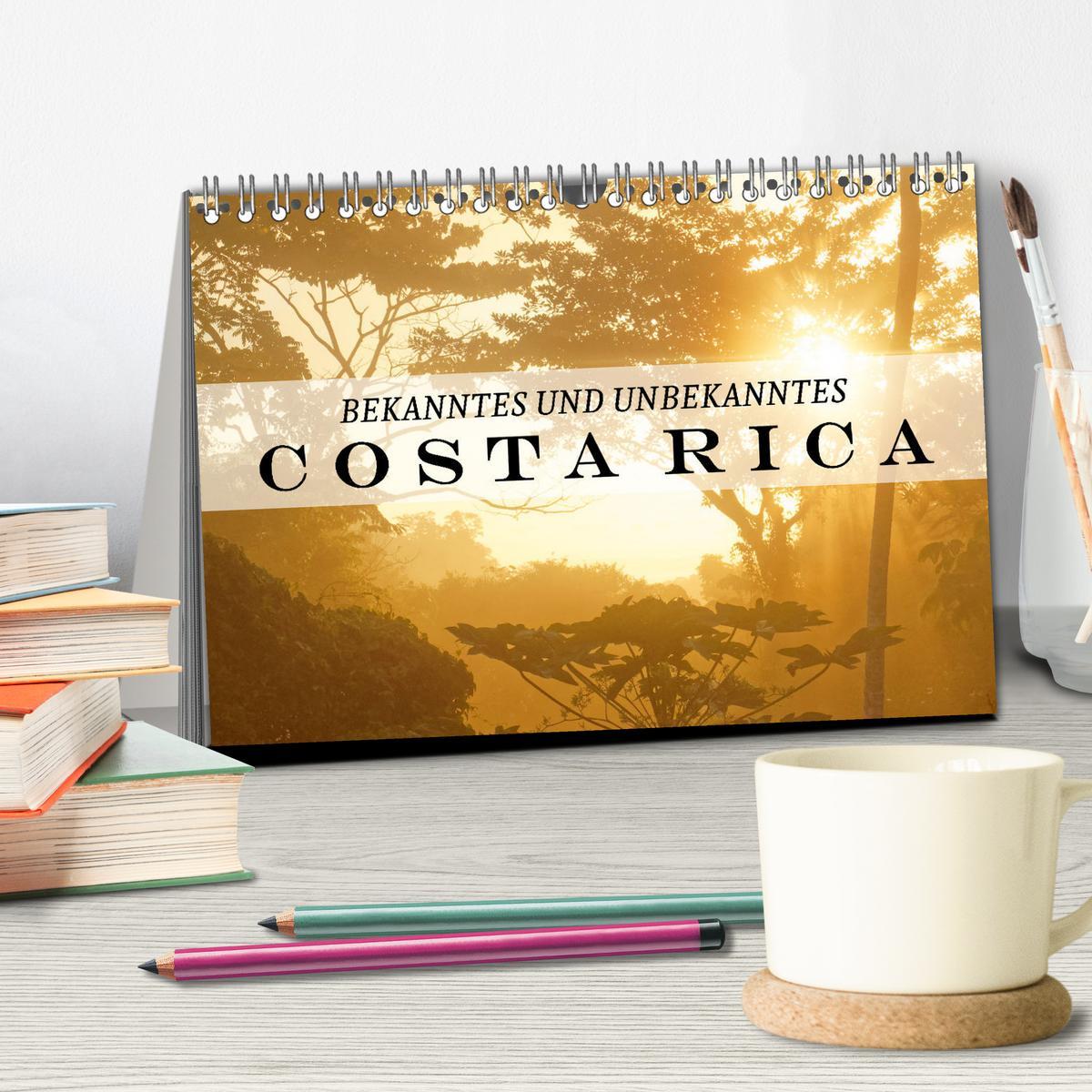 Bild: 9783383842764 | Bekanntes und Unbekanntes Costa Rica (Tischkalender 2025 DIN A5...