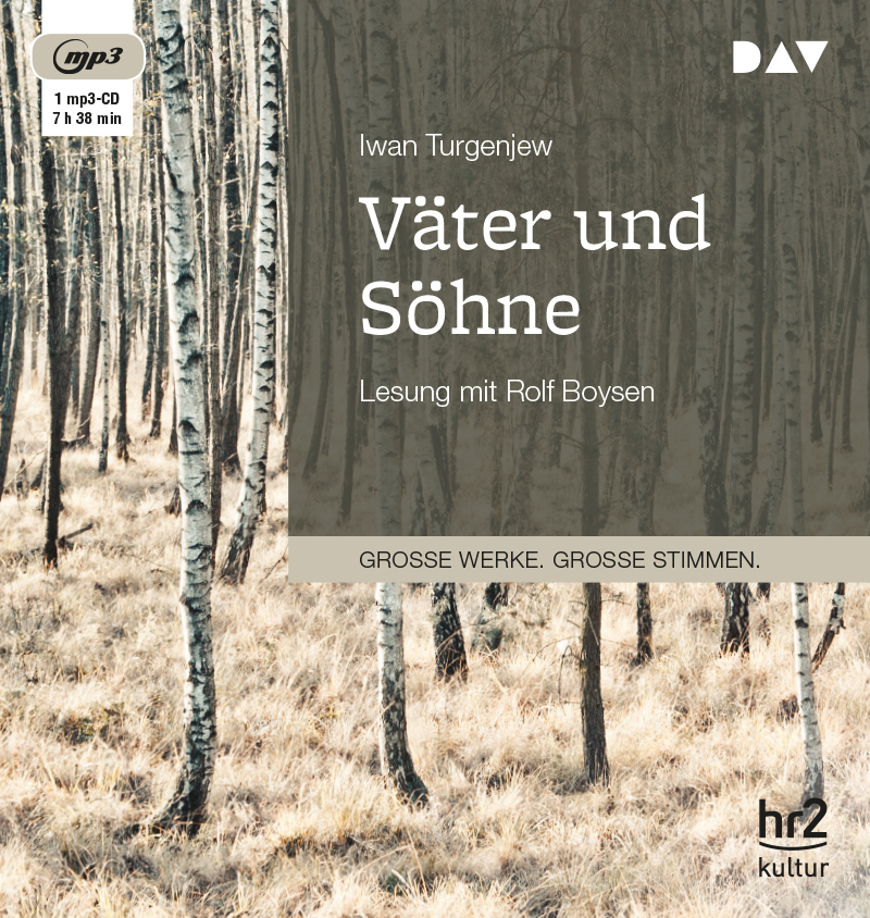 Cover: 9783862318735 | Väter und Söhne, 1 Audio-CD, 1 MP3 | Lesung | Iwan S. Turgenjew | CD