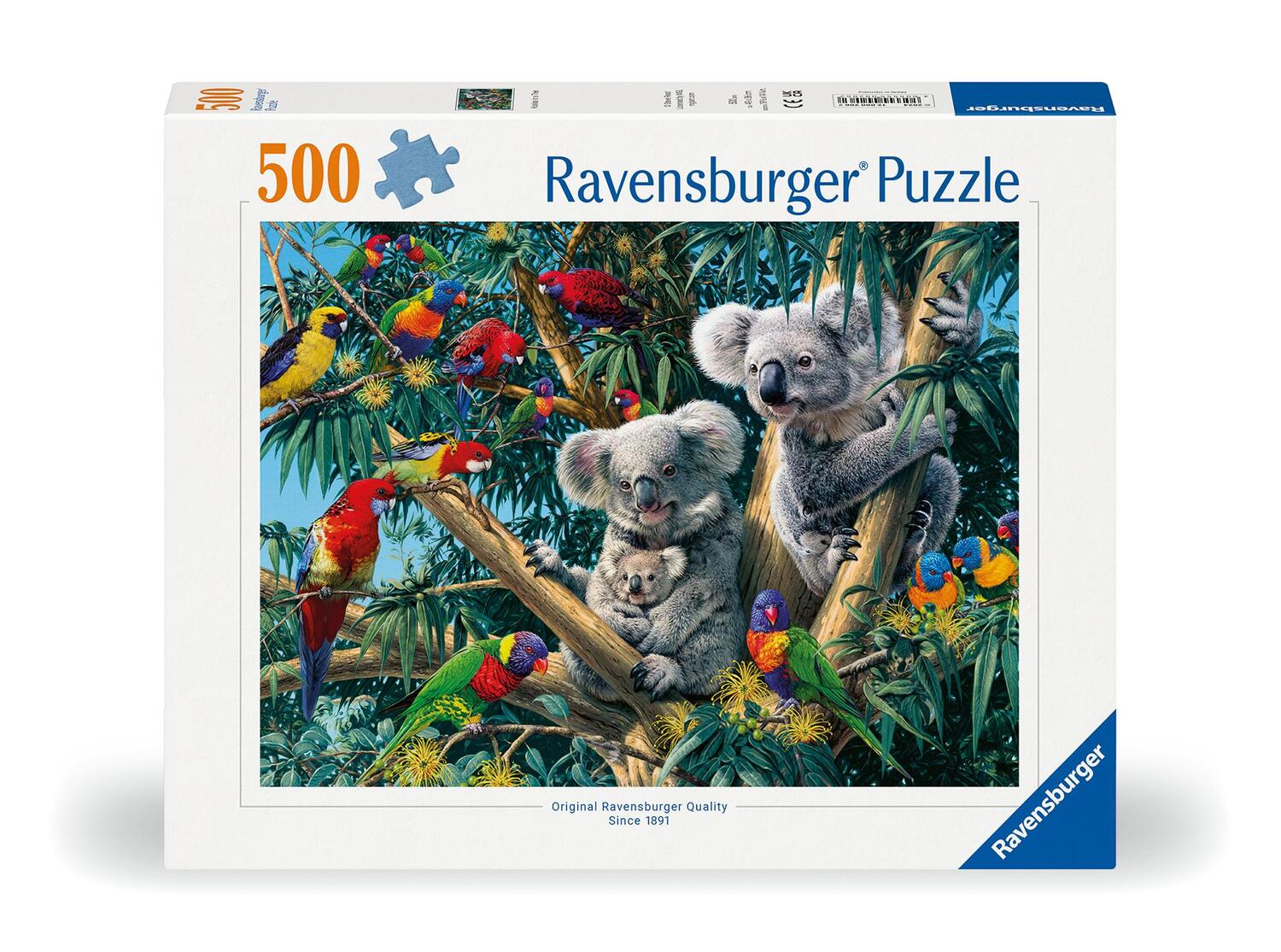 Cover: 4005555002062 | Ravensburger Puzzle 12000206 - Koalas im Baum - 500 Teile Puzzle...