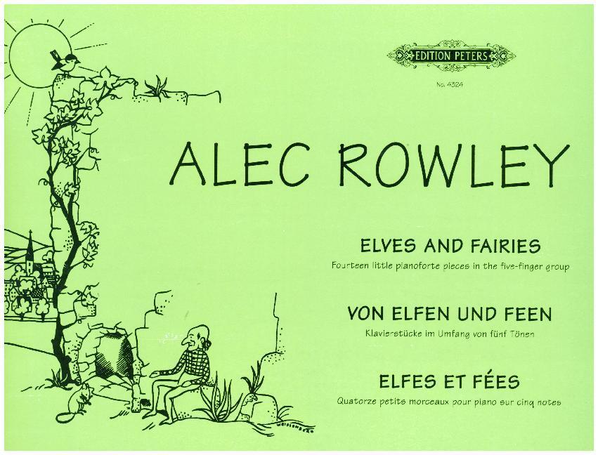 Cover: 9790014023126 | Von Elfen und Feen op. 38 | Klavierstücke im Umfang von fünf Tönen