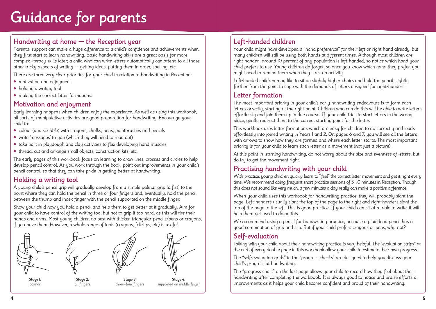 Bild: 9780008534639 | Reception Handwriting Targeted Practice Workbook | Collins Preschool
