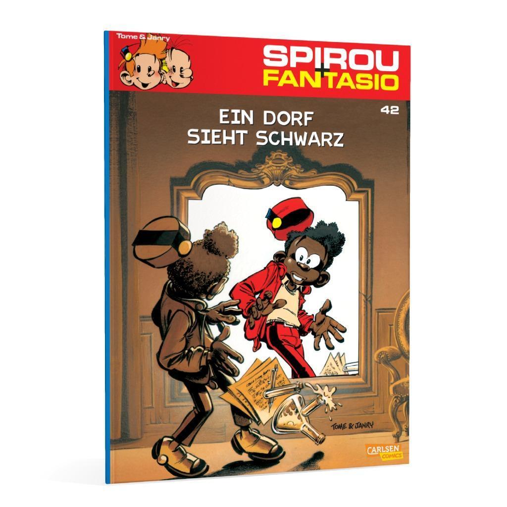 Bild: 9783551772428 | Spirou und Fantasio 42 | Ein Dorf sieht schwarz | Philippe Tome | Buch