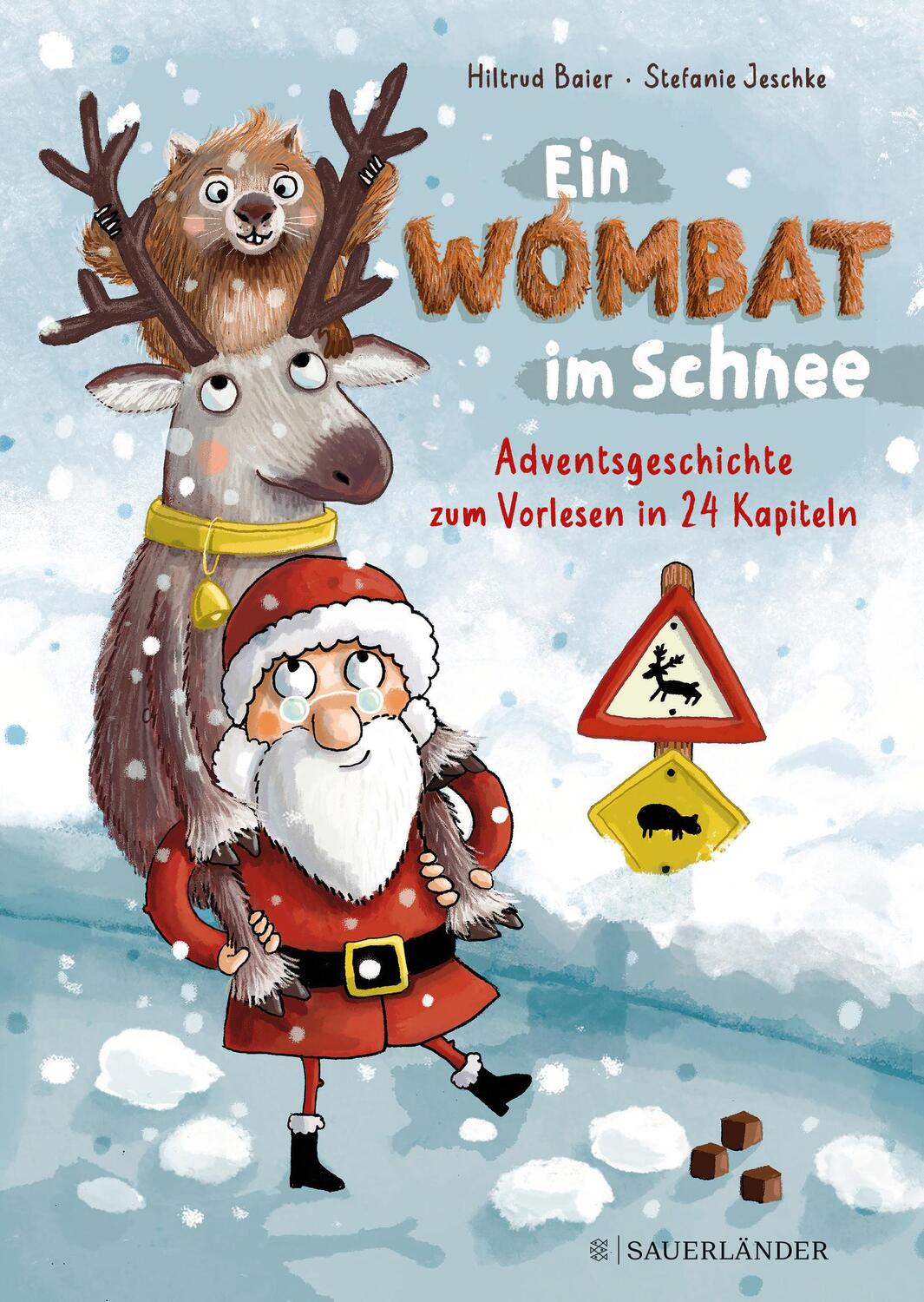 Cover: 9783737358637 | Ein Wombat im Schnee. Adventsgeschichte zum Vorlesen in 24 Kapiteln