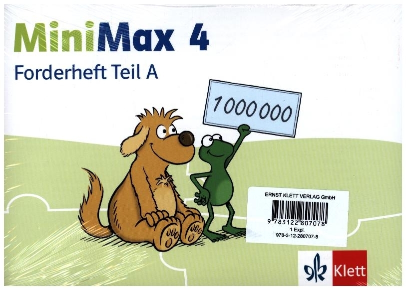 Cover: 9783122807078 | MiniMax 4 Forderheft (Teil A und Teil B) | Broschüre | 96 S. | Deutsch