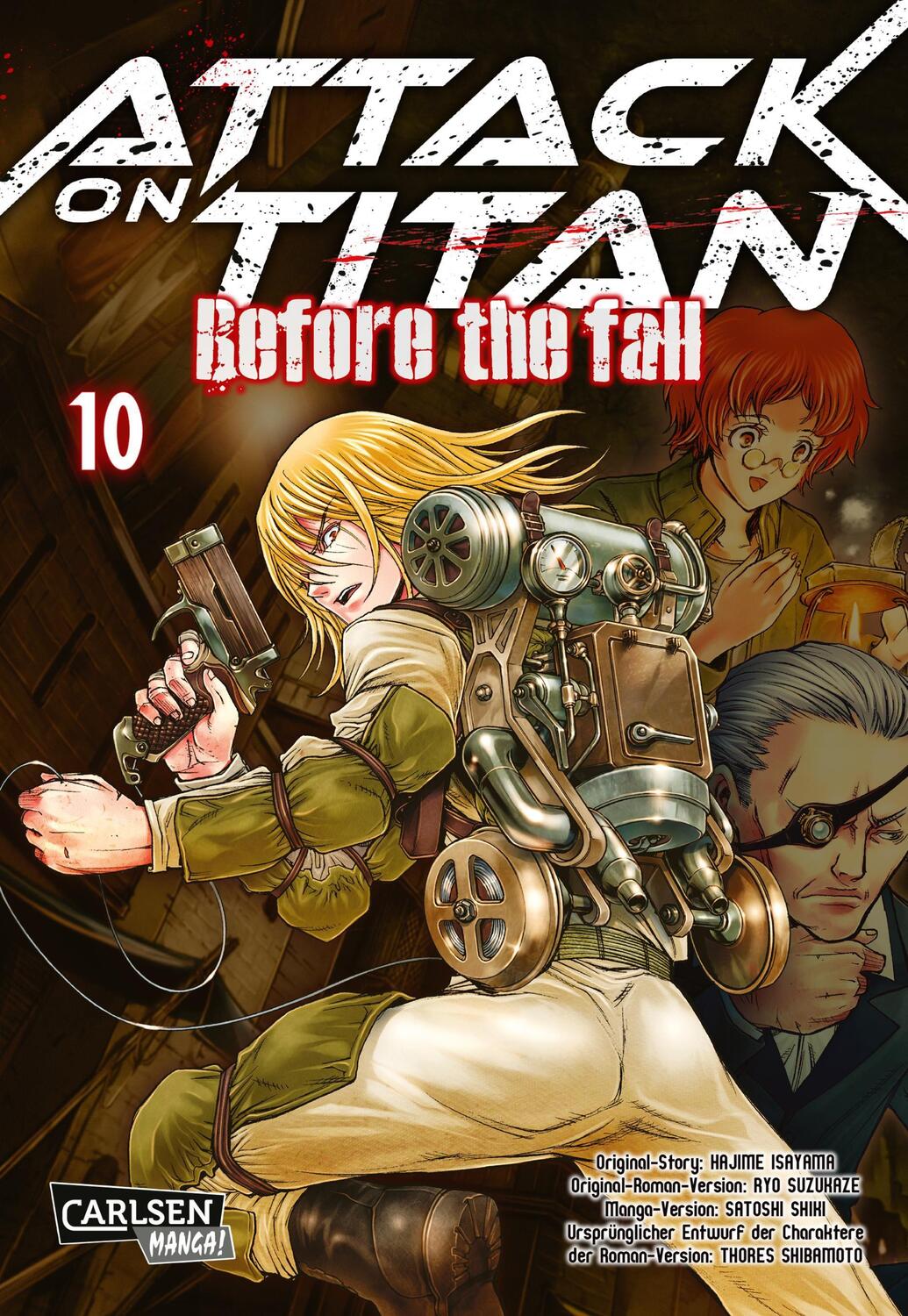 Cover: 9783551745286 | Attack on Titan - Before the Fall 10 | Hajime Isayama (u. a.) | Buch