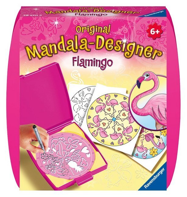 Cover: 4005556285204 | Ravensburger Mandala Designer Mini Flamingo 28520, Zeichnen lernen...