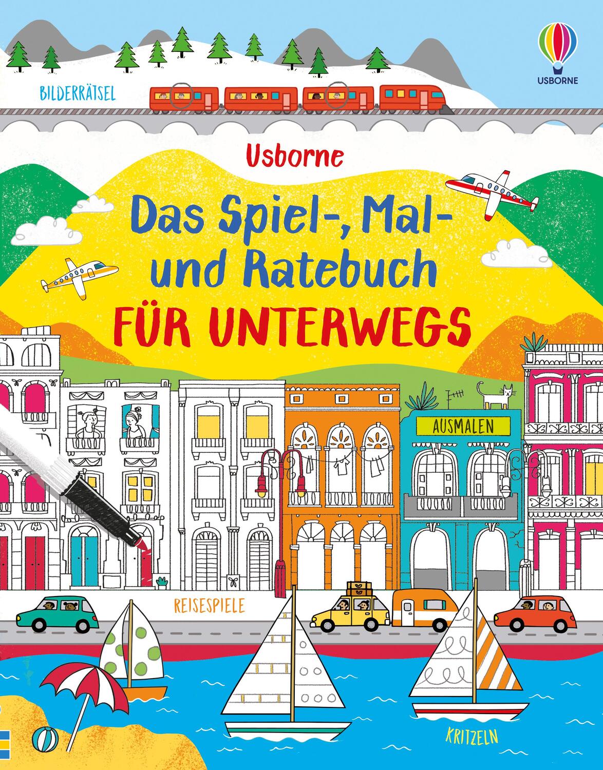 Cover: 9781789417920 | Das Spiel-, Mal- und Ratebuch für unterwegs | Taschenbuch | Deutsch