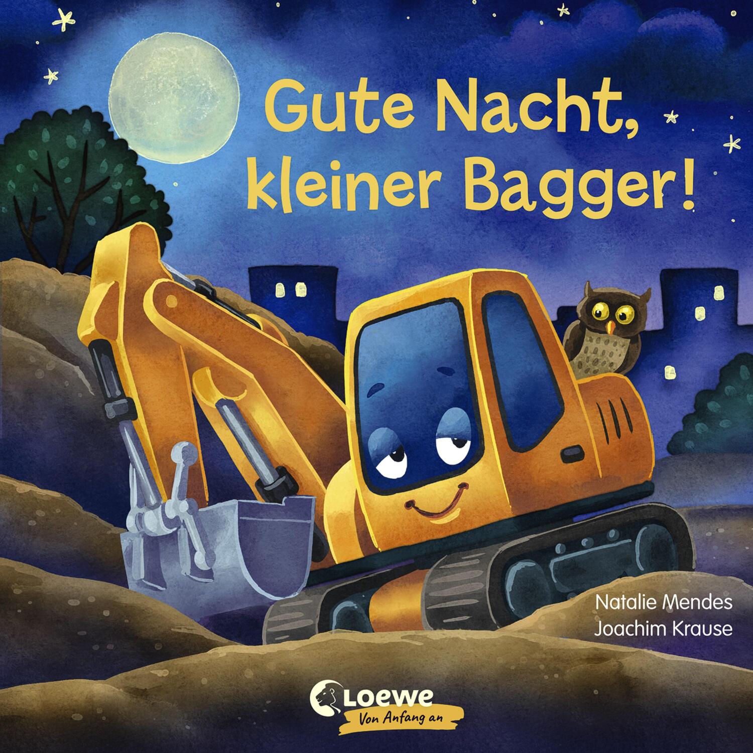 Cover: 9783743205192 | Gute Nacht, kleiner Bagger! | Natalie Mendes | Buch | Deutsch | 2021