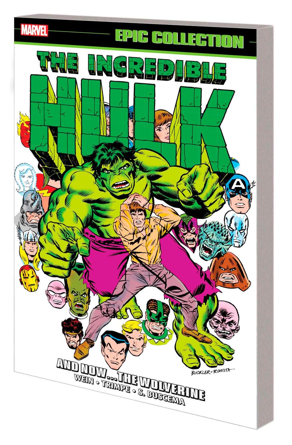 Cover: 9781302933609 | Incredible Hulk Epic Collection: And Nowthe Wolverine | Len Wein