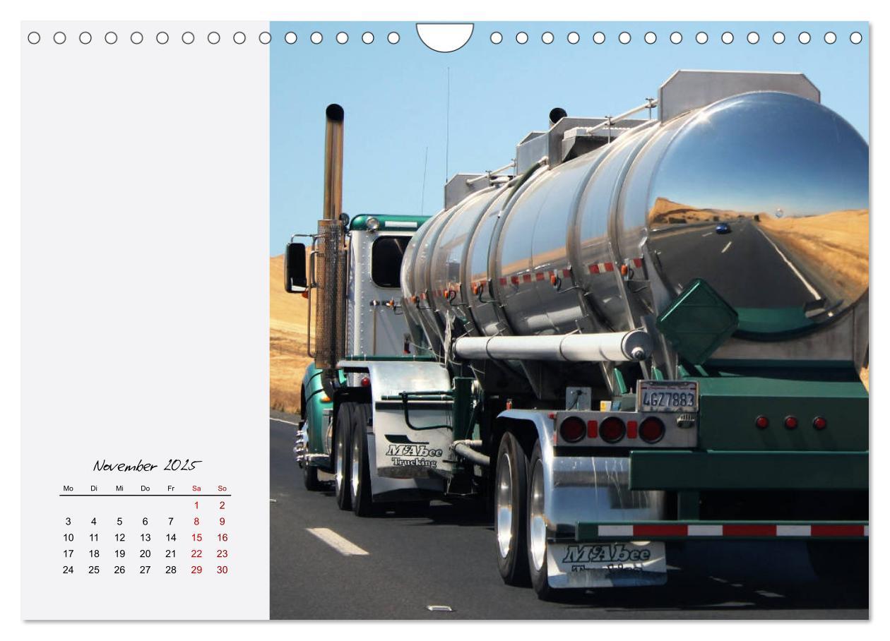 Bild: 9783435338702 | Langhauber. Coole Trucks in den USA (Wandkalender 2025 DIN A4...