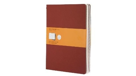 Cover: 9788862931076 | Moleskine Cahier Pocket Ruled Red Cover XL. 3er Pack | Taschenbuch