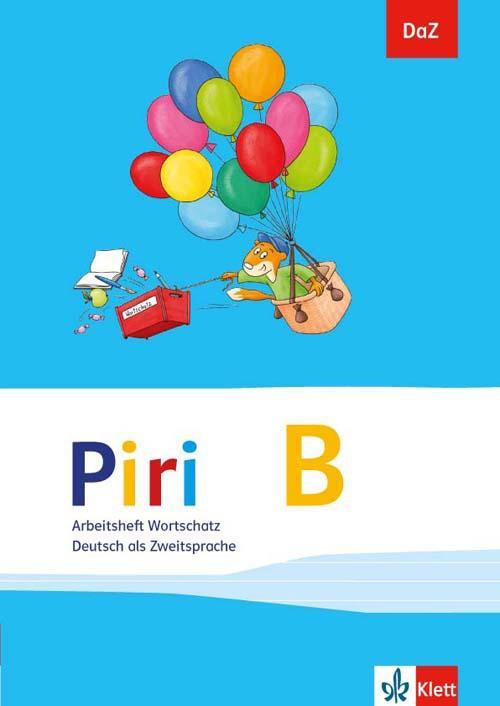 Cover: 9783123004490 | Piri B. DaZ - Deutsch als Zweitsprache. Arbeitsheft Wortschatz | 2017