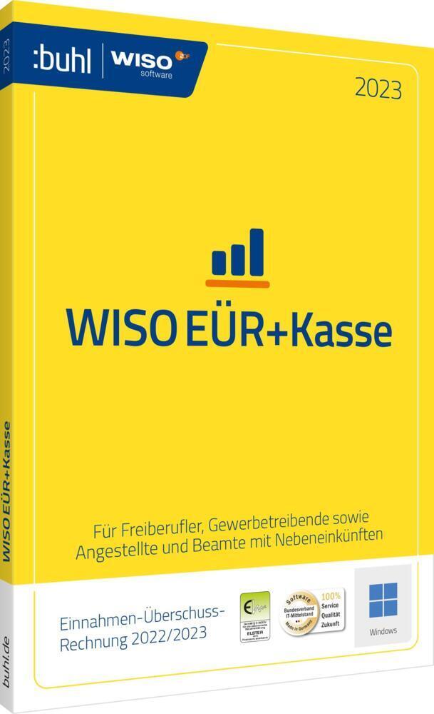 Cover: 4011282004712 | WISO EÜR & Kasse 2023 | CD-ROM | WISO Software | Deutsch | 2022