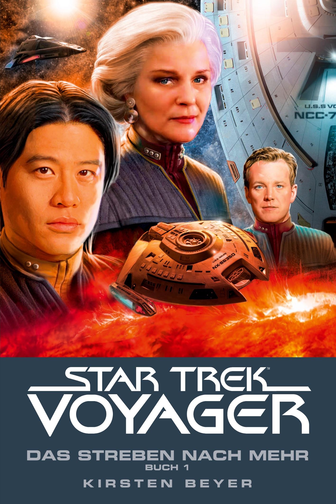 Cover: 9783966588775 | Star Trek - Voyager 16: Das Strebe nach mehr, Buch 1 | Kirsten Beyer