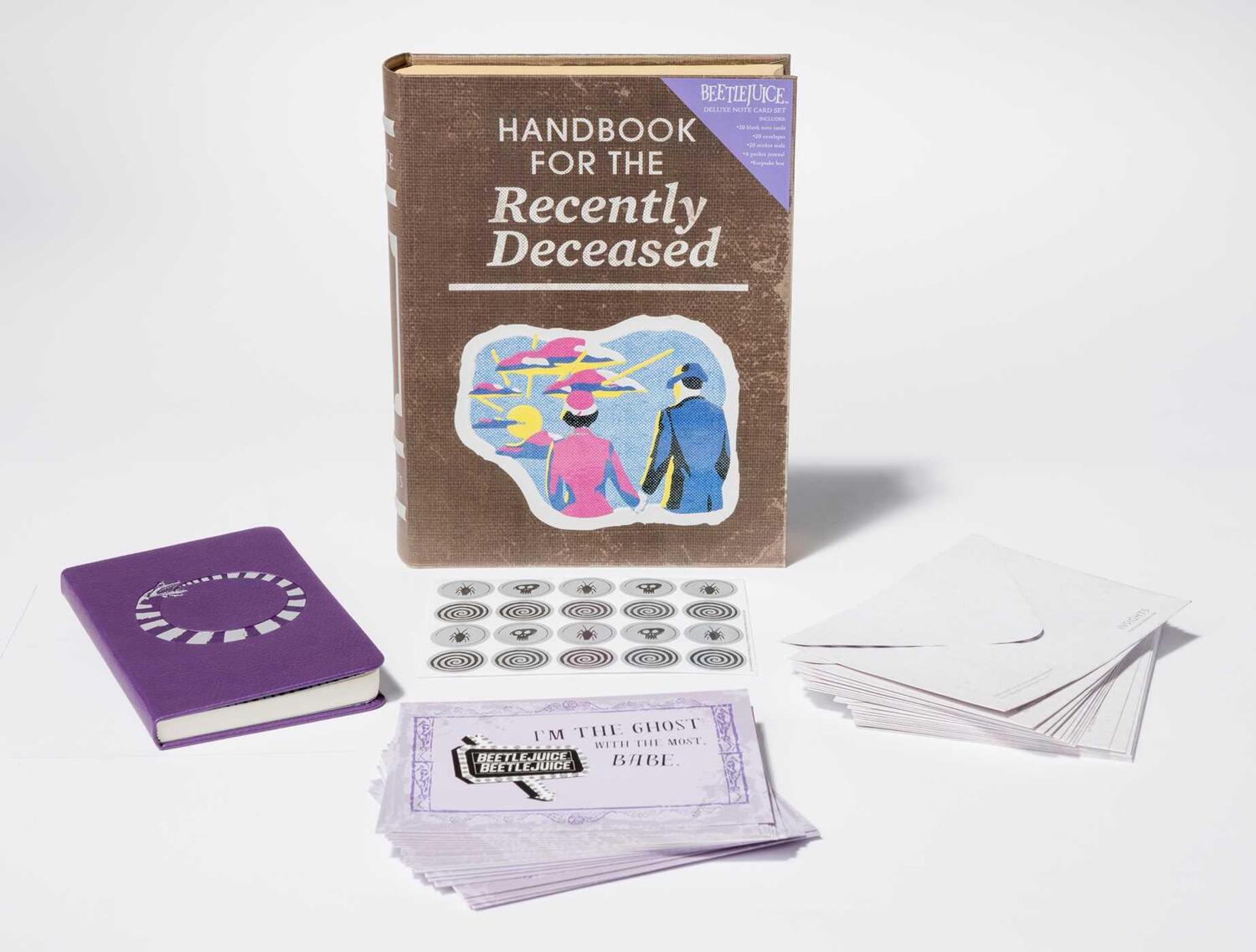 Cover: 9781683833406 | Beetlejuice: Handbook for the Recently Deceased Deluxe Note Card...