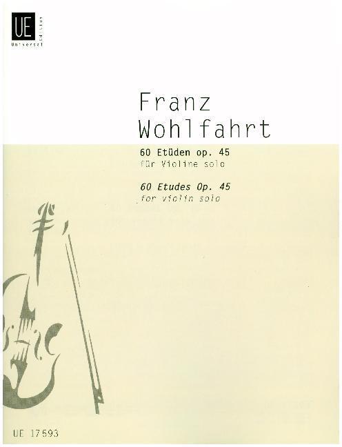 Cover: 9783702408787 | 60 Etüden | op. 45. für Violine. | Wilhelm Stross | Noten | Deutsch