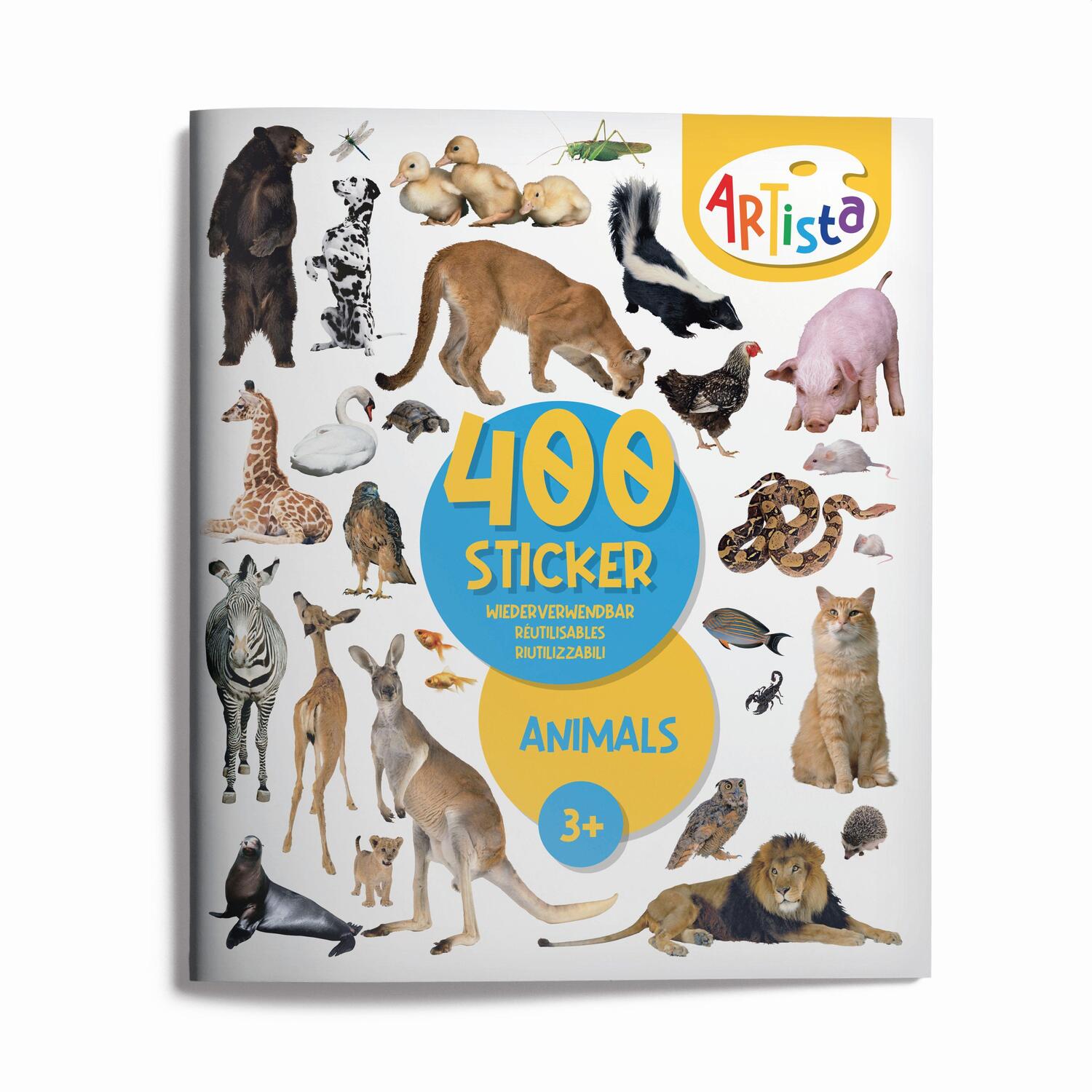 Cover: 7640250151287 | Artista - Stickerbuch Tiere | Artista | Broschüre | Deutsch | 2023