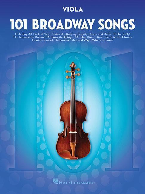 Cover: 9781495052545 | 101 Broadway Songs for Viola | Hal Leonard Corp | Taschenbuch | 2016