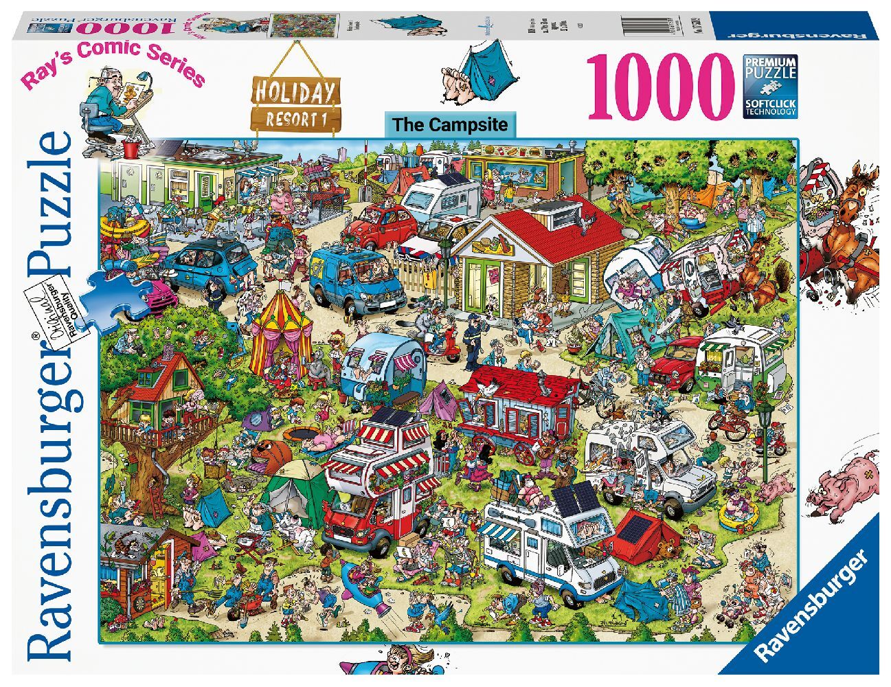 Cover: 4005556175789 | Holiday Resort 1 - The Campsite | Ray's Comic Series | Spiel | 2024