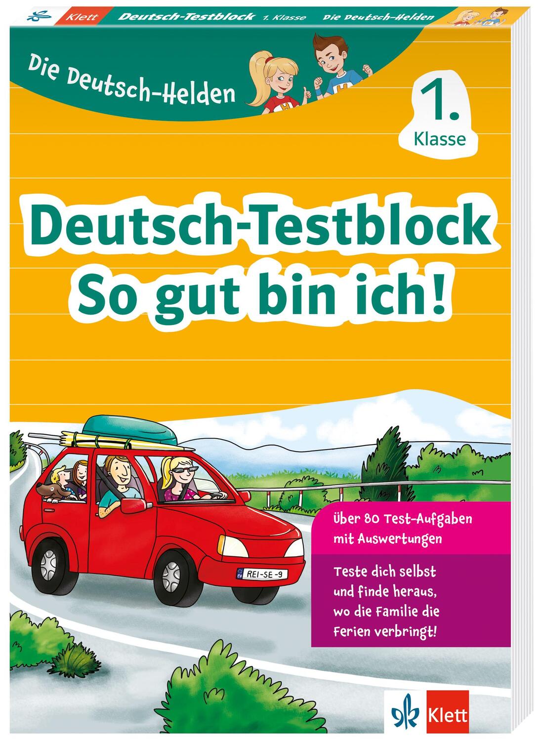 Cover: 9783129496831 | Die Deutsch-Helden: Deutsch-Testblock So gut bin ich! 1. Klasse | Buch