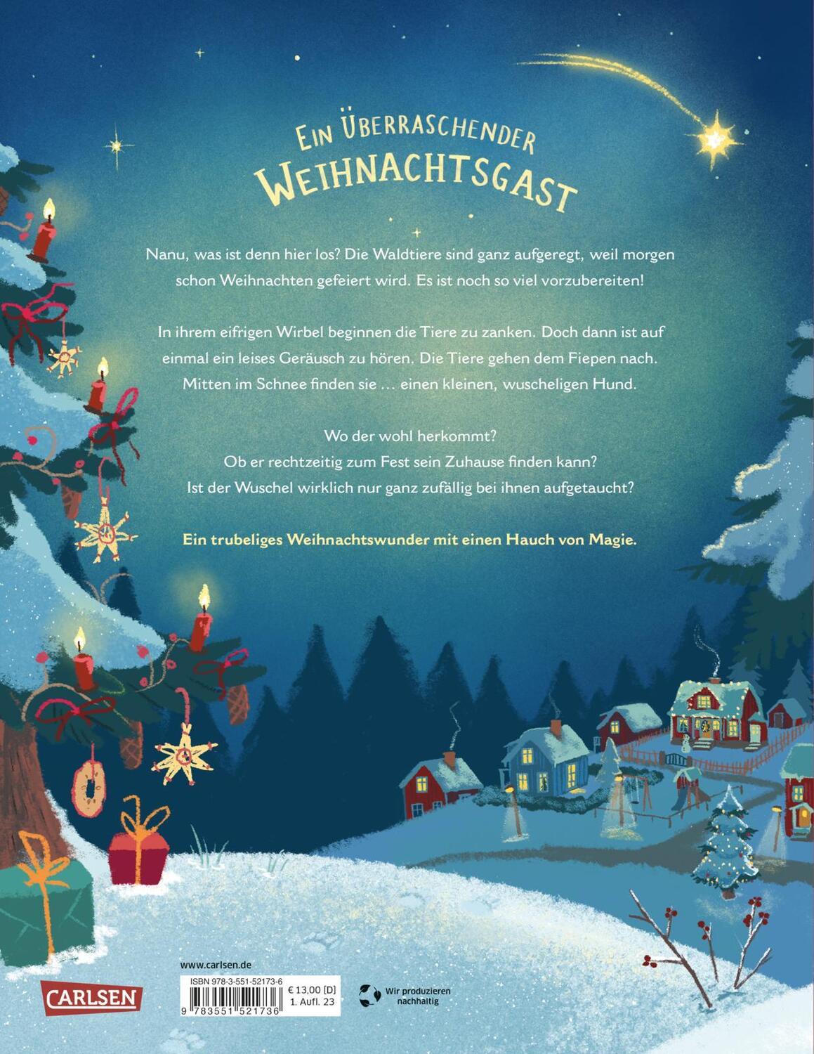 Rückseite: 9783551521736 | Das Weihnachtswuschel | Katja Reider | Buch | 32 S. | Deutsch | 2023