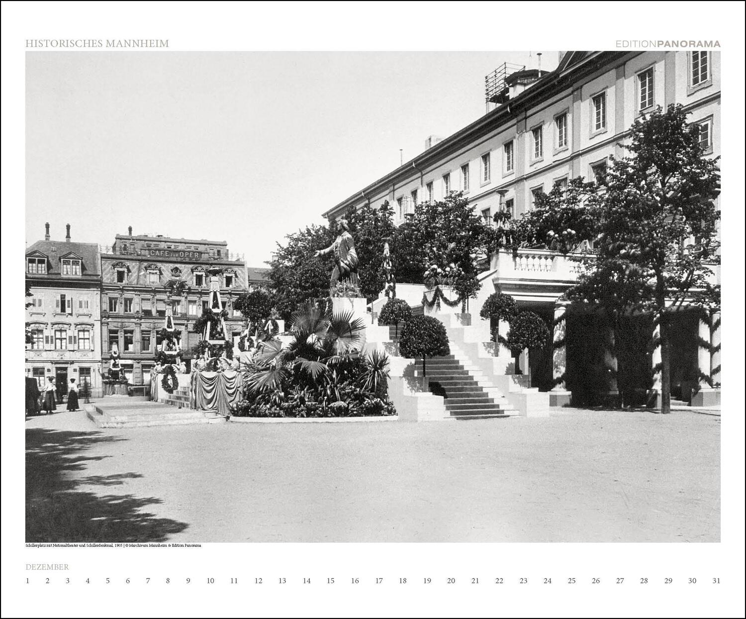 Bild: 9783898236331 | Historisches Mannheim. Die Quadratestadt um 1900 | Kalender | XIV