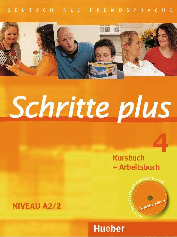 Cover: 9783190119141 | Schritte plus 4. Kursbuch + Arbeitsbuch mit Audio-CD zum Arbeitsbuch