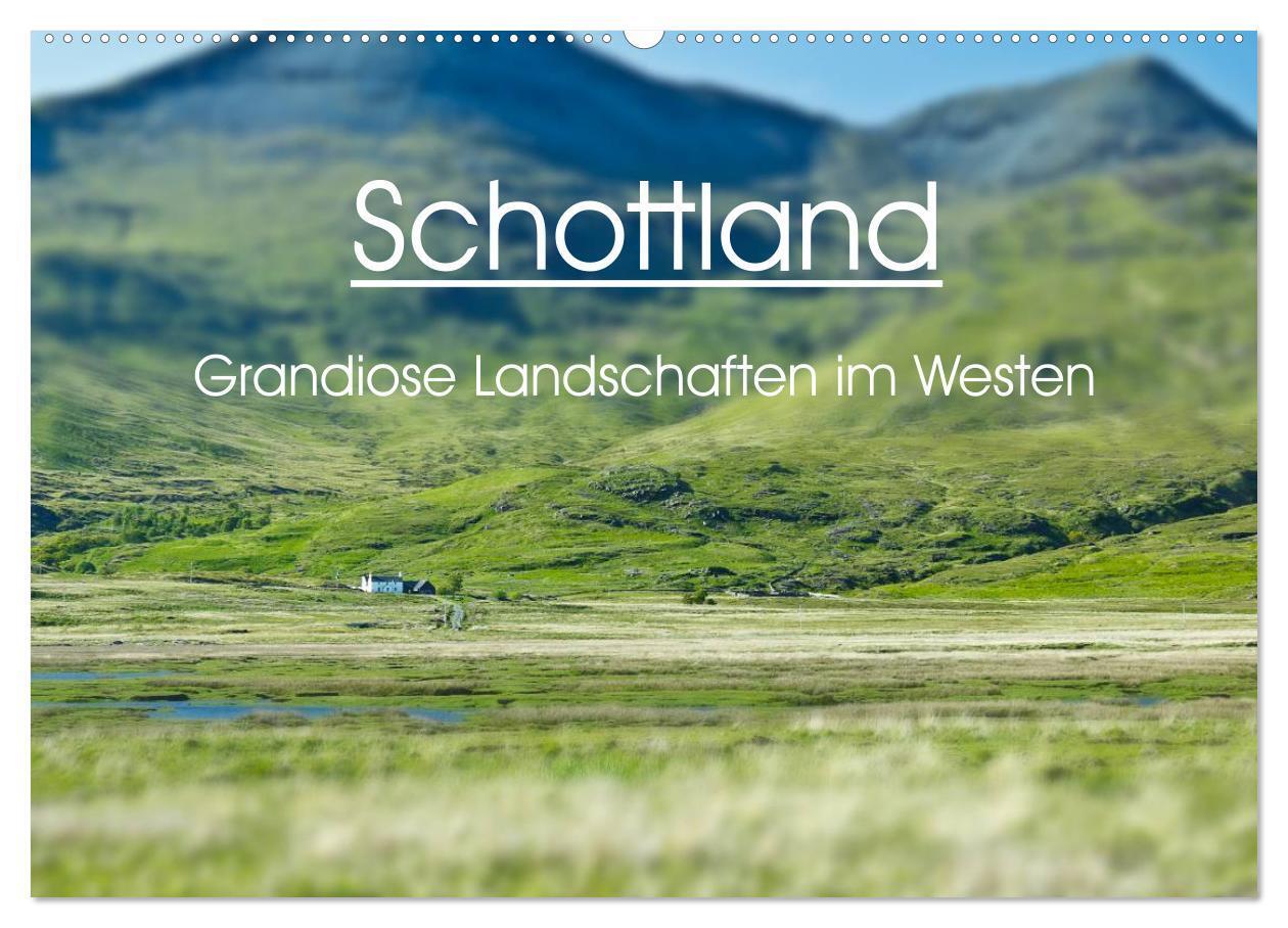 Cover: 9783675471801 | Schottland - grandiose Landschaften im Westen (Wandkalender 2024...