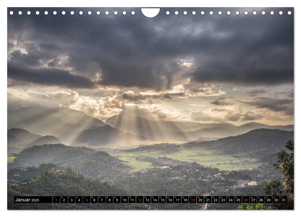 Bild: 9783435277537 | Lichtmomente - Eine Reise durch Nepal (Wandkalender 2025 DIN A4...