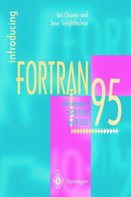 Cover: 9781852332761 | Introducing Fortran 95 | Jane Sleightholme (u. a.) | Taschenbuch