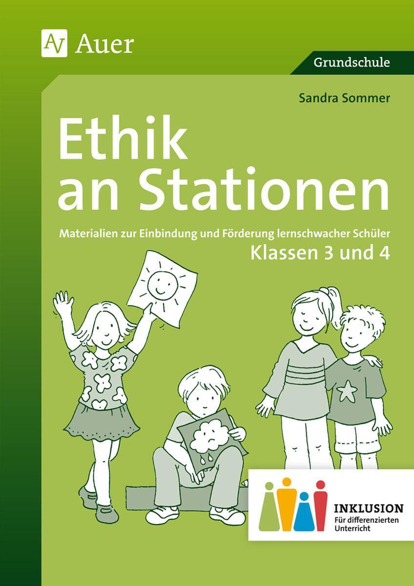 Cover: 9783403073796 | Ethik an Stationen 3-4 Inklusion | Sandra Sommer | Broschüre | Deutsch