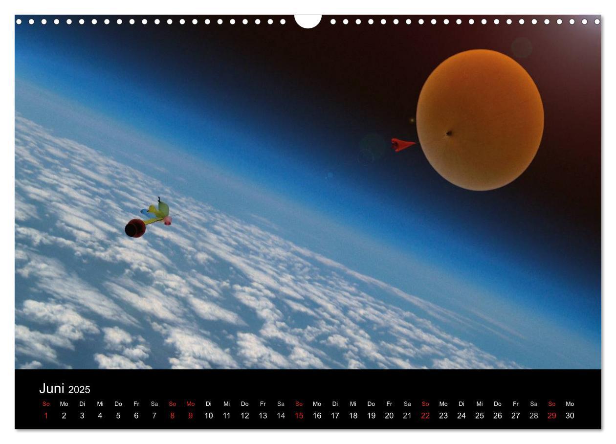 Bild: 9783435702008 | Eine Reise in die Stratosphäre (Wandkalender 2025 DIN A3 quer),...