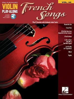 Cover: 9781480354197 | French Songs: Violin Play-Along Volume 44 | Hal Leonard Corp | Buch
