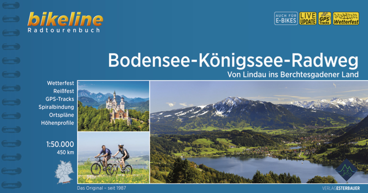 Cover: 9783711100658 | Bodensee-Königssee-Radweg | Esterbauer Verlag | Taschenbuch | Deutsch