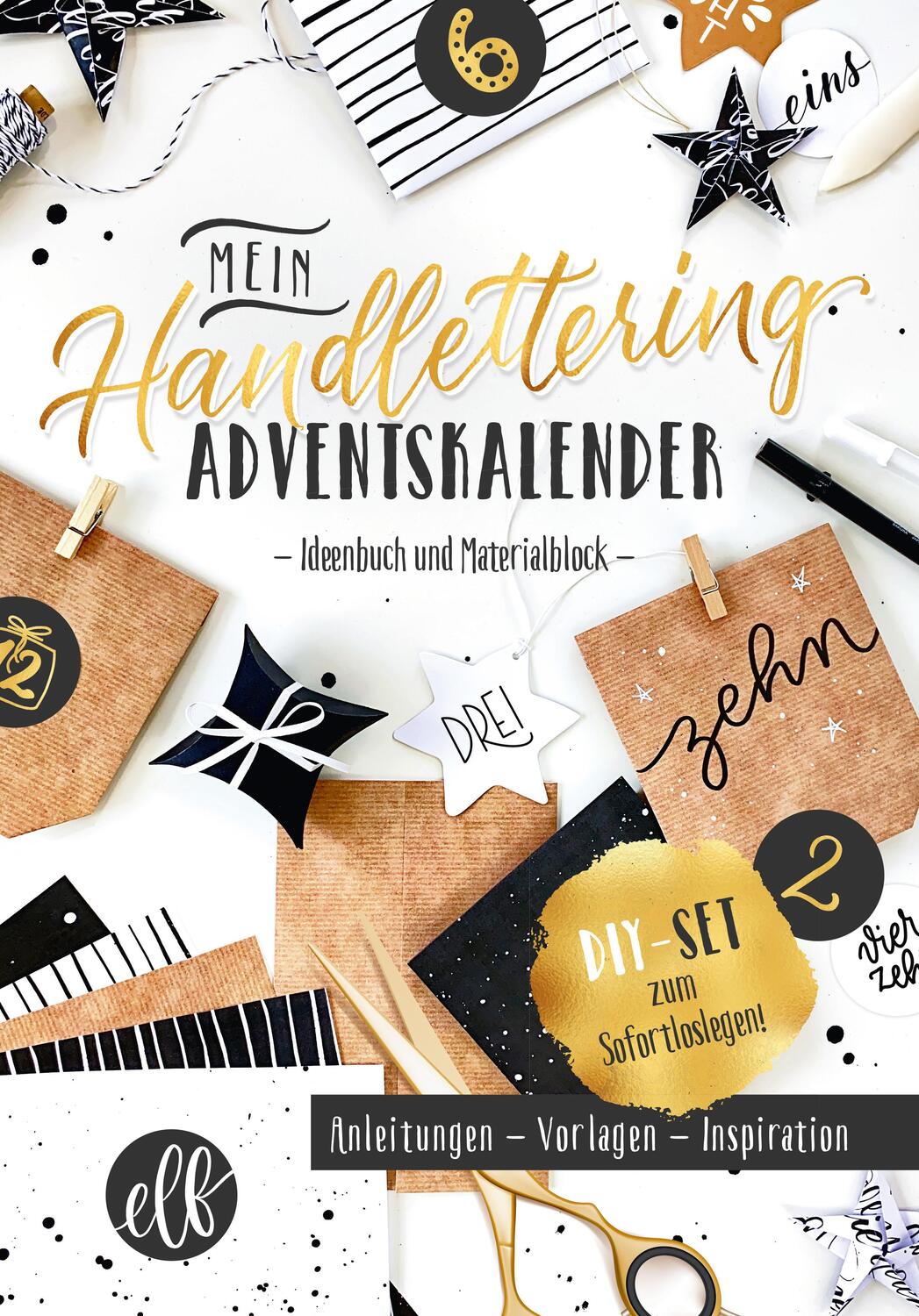 Cover: 9783963472145 | Mein Handlettering Adventskalender | Katja Haas | Taschenbuch | 80 S.