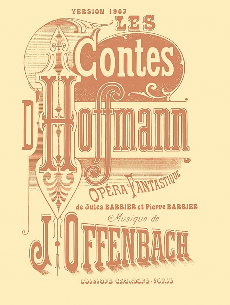 Cover: 5020679568392 | Les Contes D'Hoffmann | Jacques Offenbach | Buch | Edition Choudens
