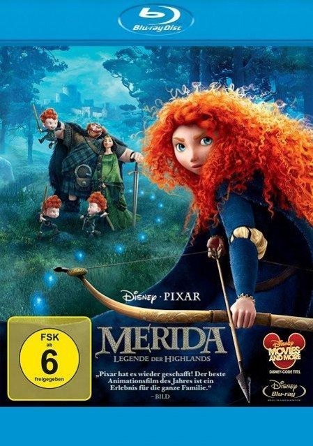 Cover: 8717418366483 | Merida - Legende der Highlands | Brenda Chapman (u. a.) | Blu-ray Disc