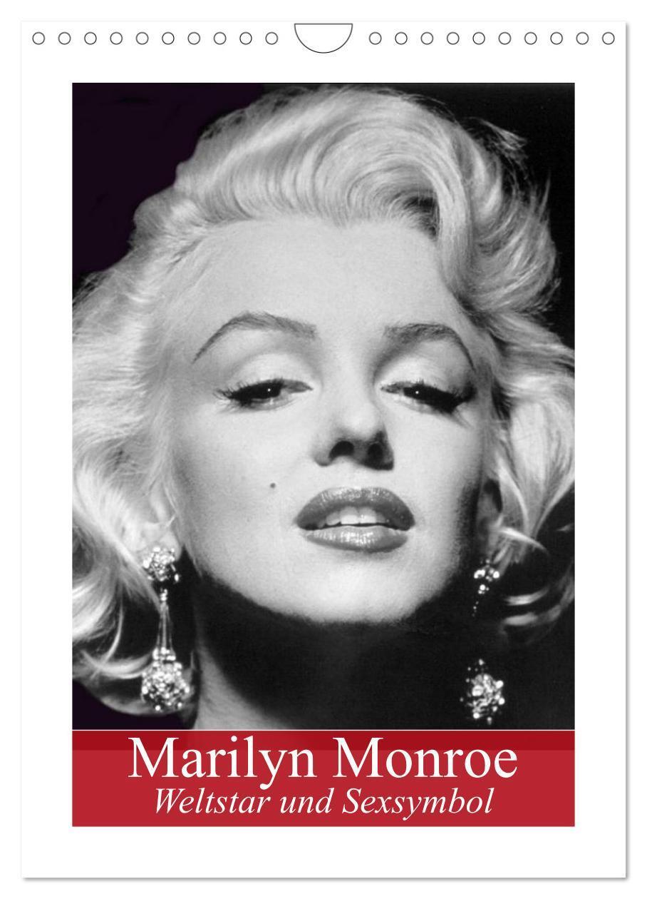 Cover: 9783457037584 | Marilyn Monroe. Weltstar und Sexsymbol (Wandkalender 2025 DIN A4...