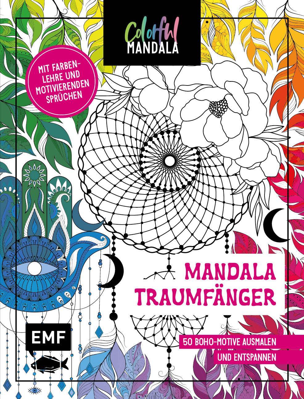 Cover: 9783745915358 | Colorful Mandala - Mandala - Traumfänger | Taschenbuch | Deutsch