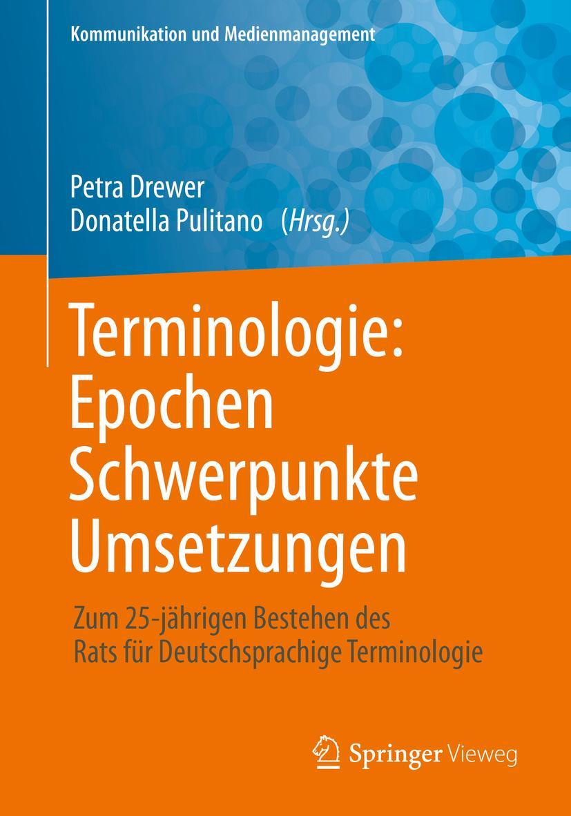 Cover: 9783662589489 | Terminologie : Epochen - Schwerpunkte - Umsetzungen | Pulitano (u. a.)