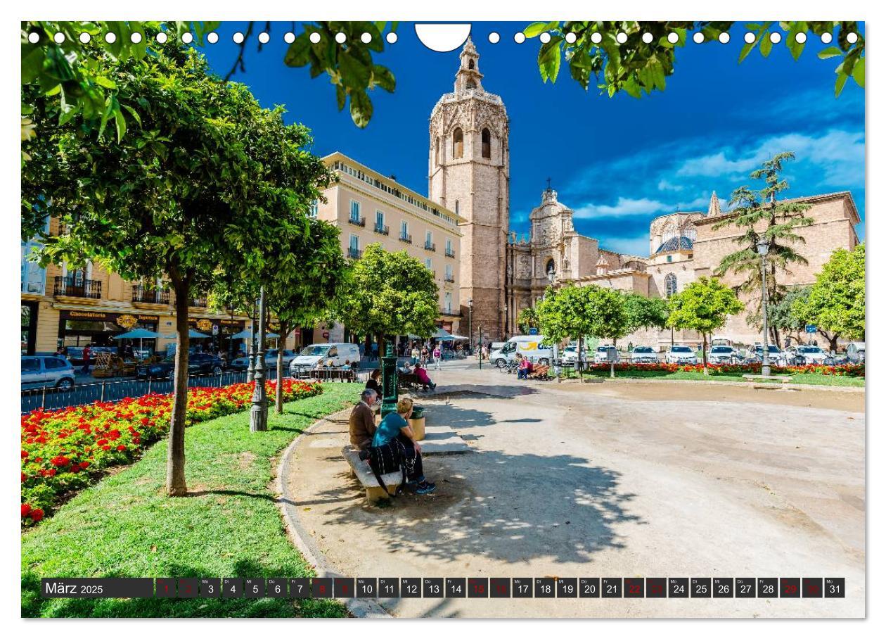 Bild: 9783435439676 | Valencia - Stadt am Turia (Wandkalender 2025 DIN A4 quer), CALVENDO...