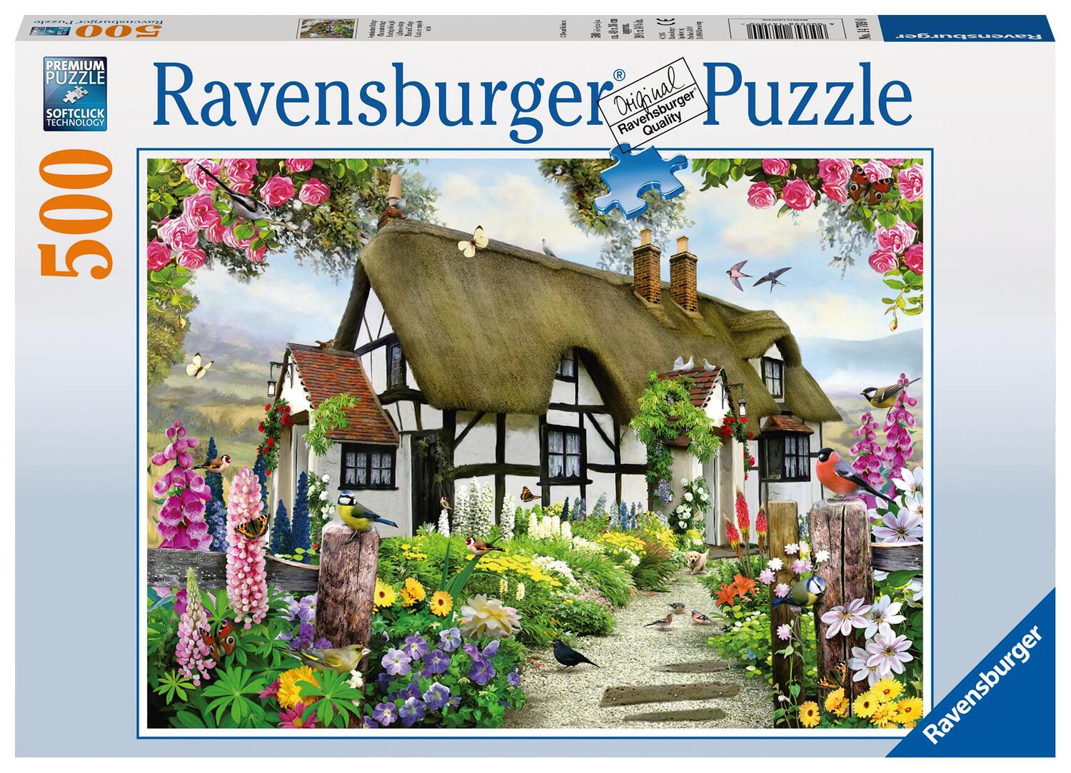 Cover: 4005556147090 | Verträumtes Cottage. Puzzle 500 Teile | Spiel | Deutsch | 2016